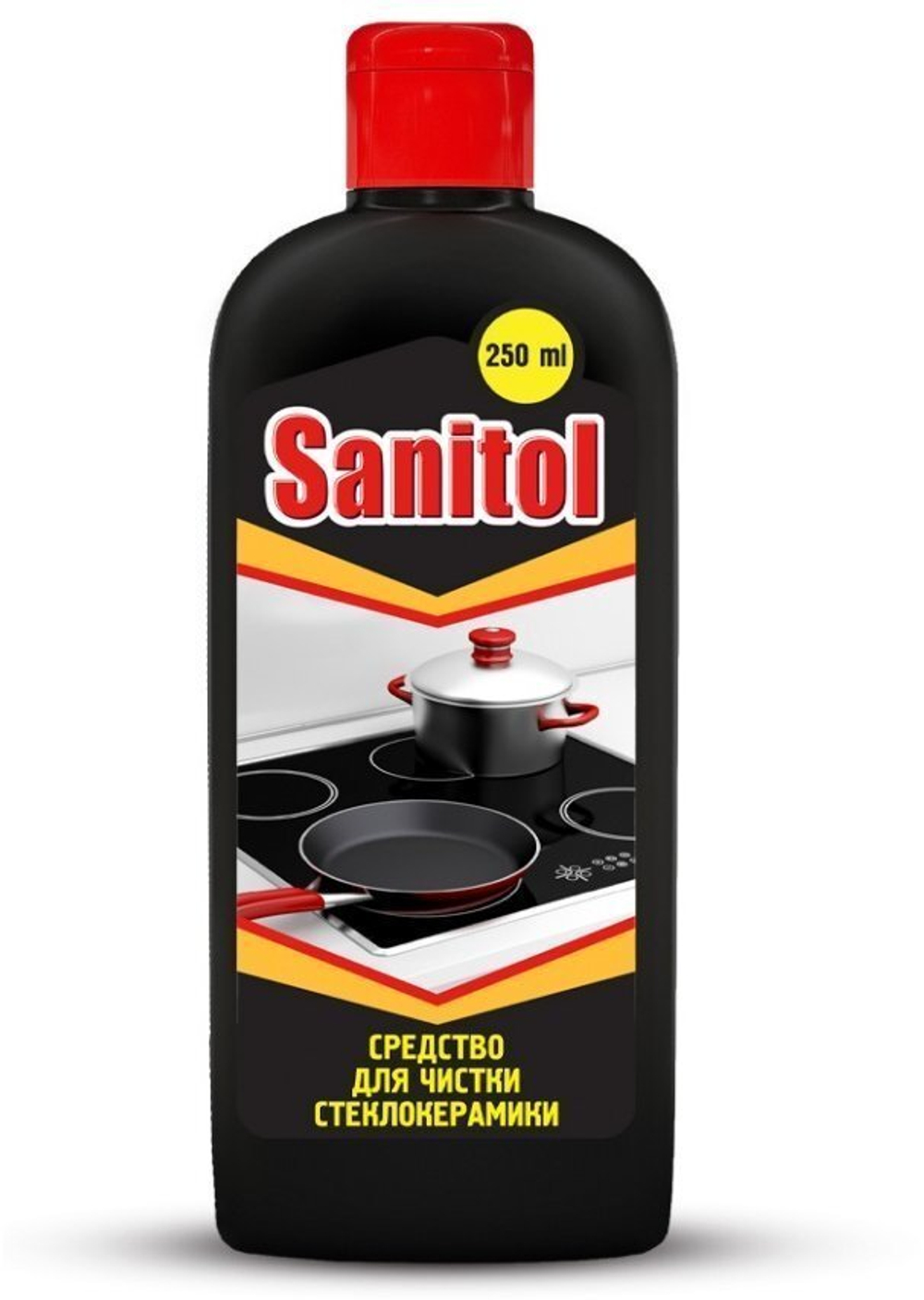 Sanitol Средство для чистки стеклокерамики 250 мл.