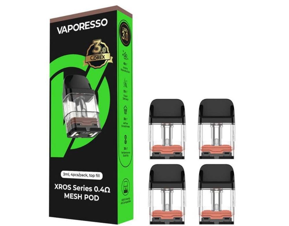 Картриджи Vaporesso XROS УПАКОВКА (в упак. 4 шт.)