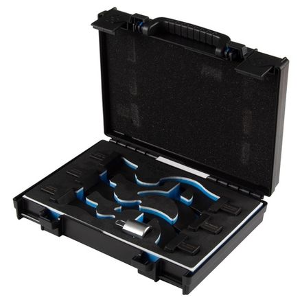 Цена на KING TONY (3452407MR) Набор насадок радиусных серии "FIT", 36-90 мм, 7 предметов, кейс