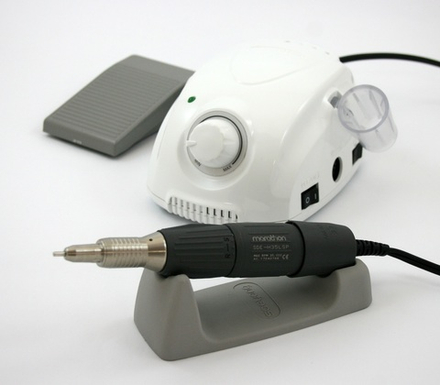 Аппарат для маникюра Marathon-3 Champion  белый H35LSP. Педаль SFP-27