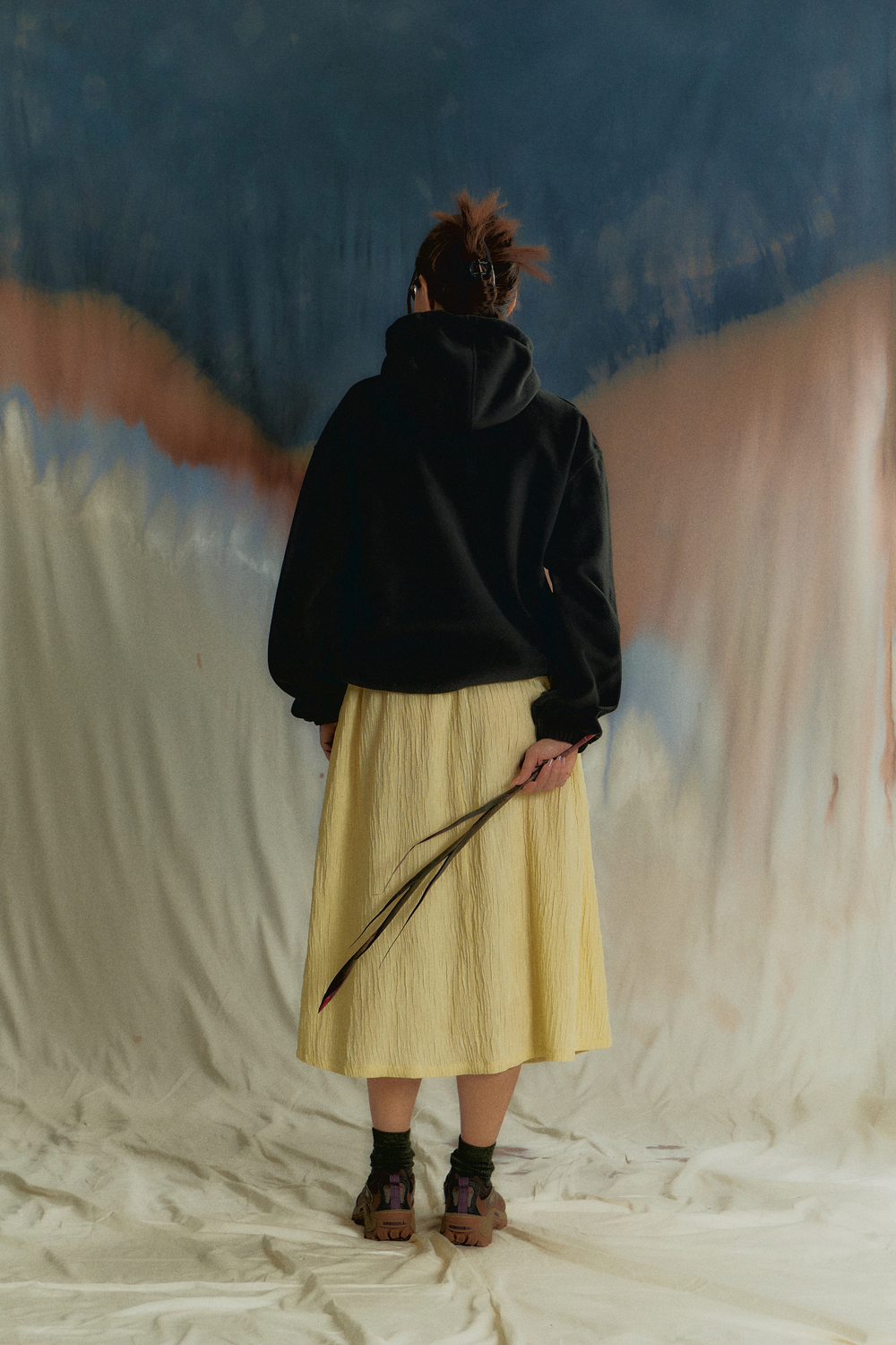 Худи Called a Garment Voyageur St Zip "Jet Black"