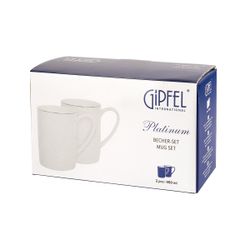 Набор кружек Gipfel Platinum 51538 450 мл 2 предмета