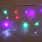 Гирлянда для дома БАХРОМА «Мерцание» ш1,5м* в40 см 48 ламп LED, прозрачн. провод, авторежим, IP-20, Мультицвет (белое мерцание)