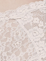 Завышенные кружевные трусики-слипы Dolce Amore (Размер: M) (Цвет: белый)