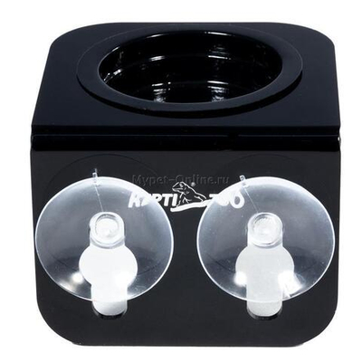 Кормушка 01SX террариумная на присосках, 80*80*62мм, одинарная, Repti-Zoo