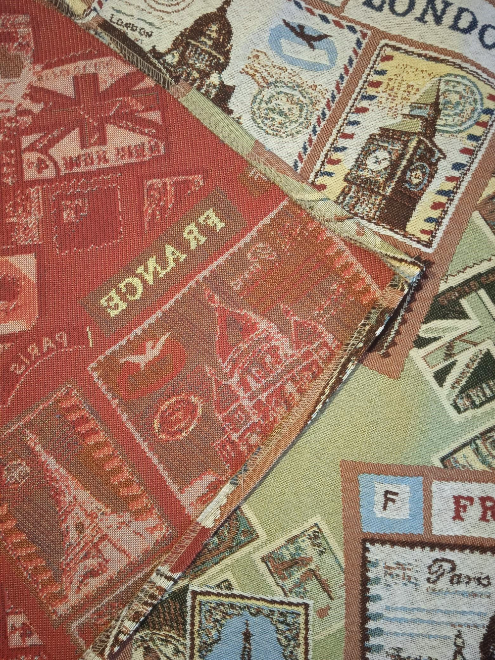 Покрывало гобеленовое Путешествие евро (240х200)