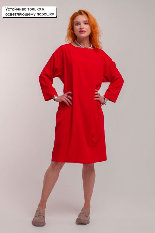 Платье. PROF красное