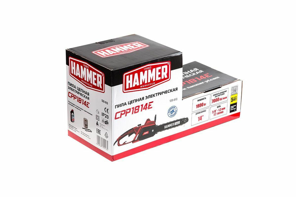 Пила цепная HAMMER CPP1814E