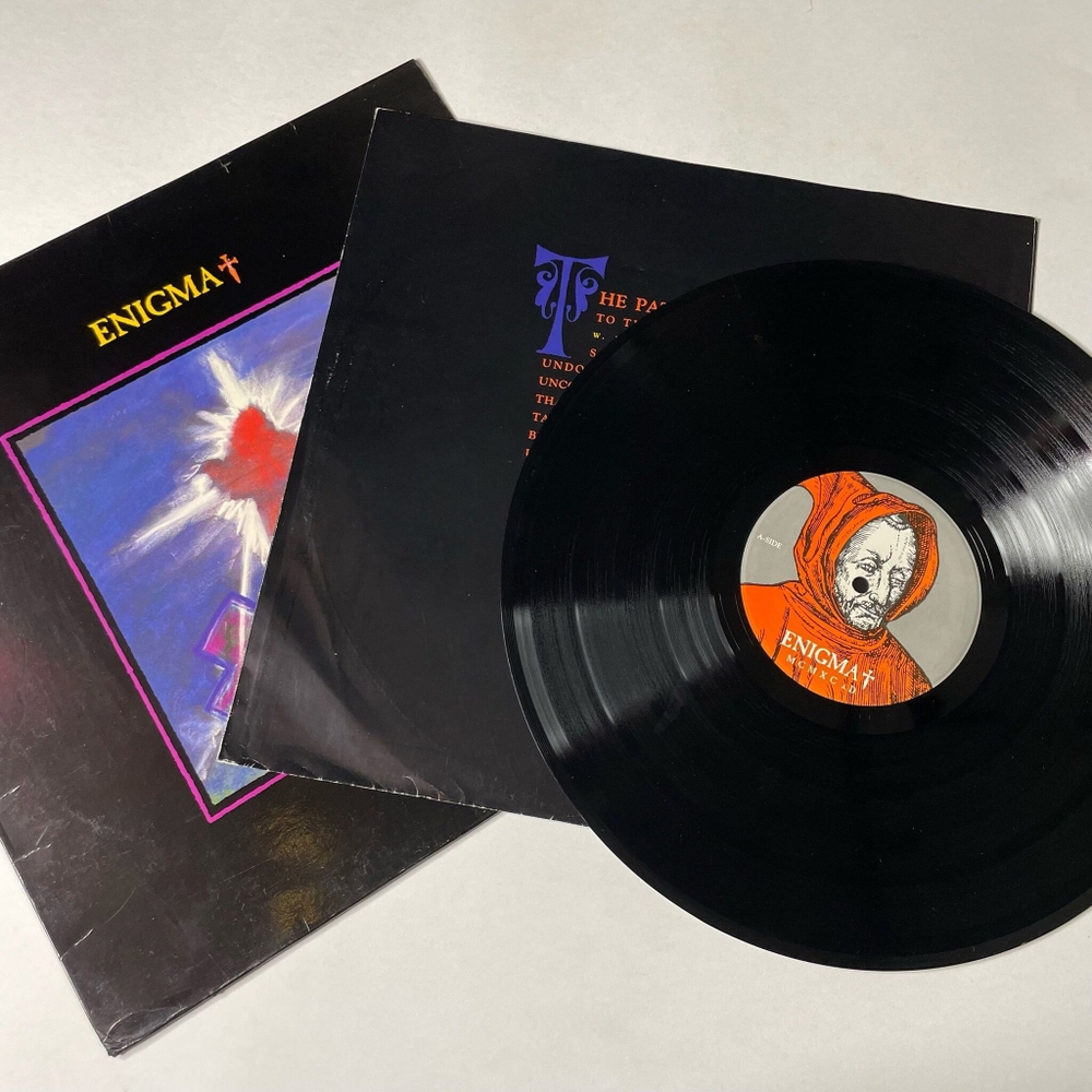 Винтажная виниловая пластинка LP Enigma MCMXC a.D. (Spain 1990) Sadeness