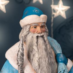 Статуэтка Дед Мороз Синий