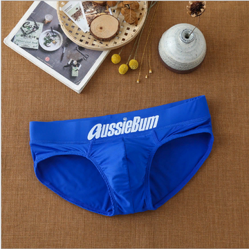 Мужские трусы брифы синие AussieBum