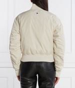 Куртка бомбер Tommy Jeans - кремовый(DW0DW17240)