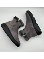 Ботинки с натуральным мехом