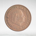 Netherlands, 5 Cents - Juliana, 1977, VF