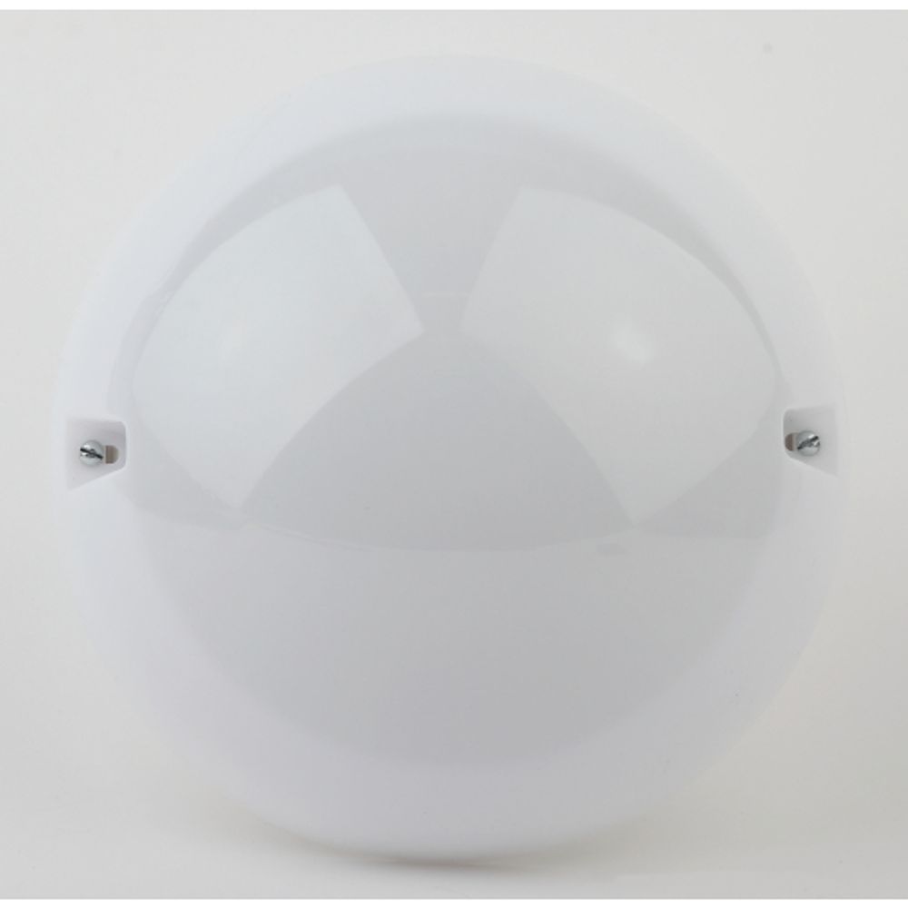 Светильник ЭРА НБП 06-60-102 с фото-шумовым датчиком Сириус IP54 E27 max 60Вт D220 круг белый акустический