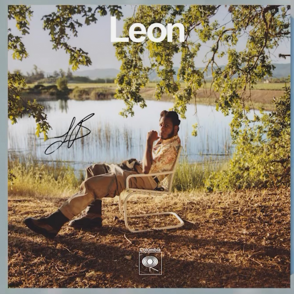 Leon Bridges - Leon - Signed Copy, White LP