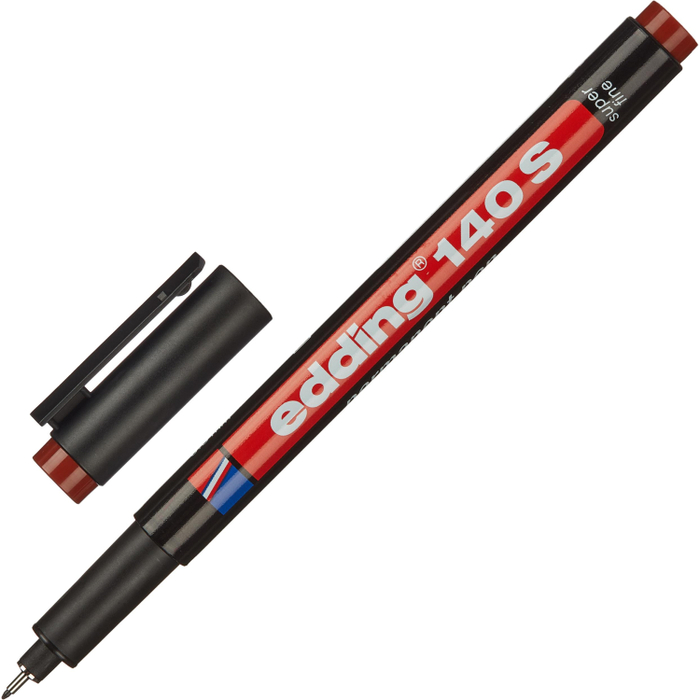 Маркер для глянц. поверхностей EDDING 140/7 коричневый 0,3мм