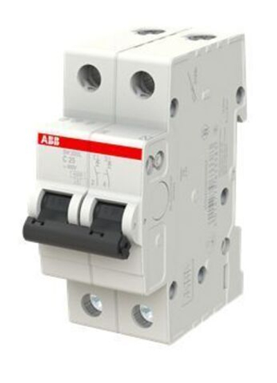 Автоматический модульный выключатель ABB 2п C SH200 4.5кА 25А 2CDS242001R0254