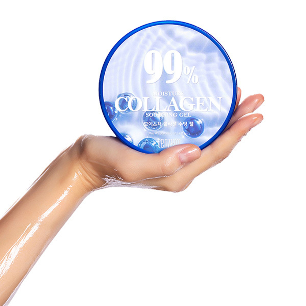 Увлажняющий успокаивающий гель с Коллагеном Tenzero Moisture Collagen Soothing Gel 300мл