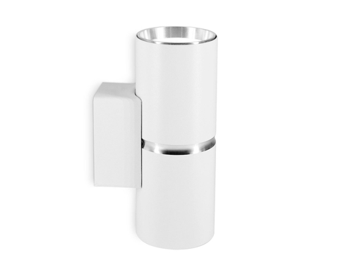 Настенный светильник со сменной лампой GU10 FW2476/2 WH/CH белый/хром GU10/2 max 12W 145*55*80