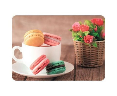 Термосалфетка сервировочная МАКАРУНЫ 40*28см, ПВХ, PPM-01-M, Рыжий Кот