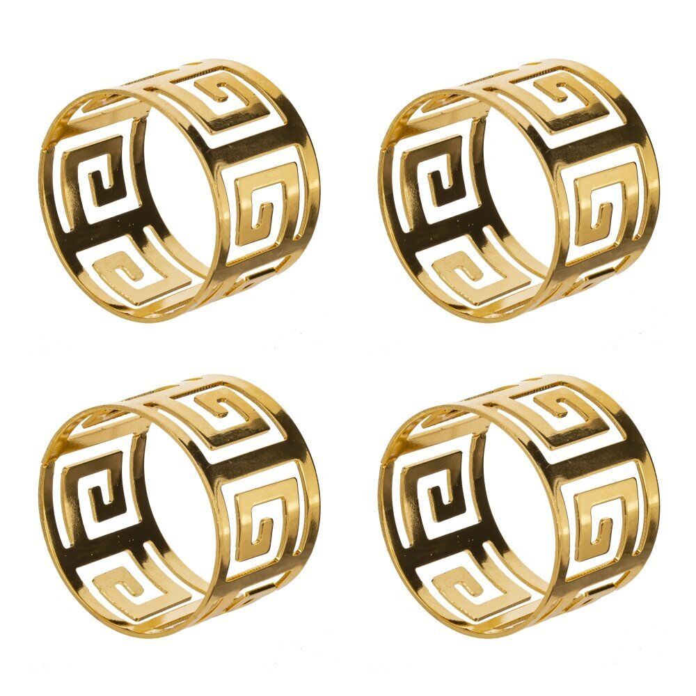 GAEM Набор из 4-х колец для салфеток, L11 W4,5 H8 см