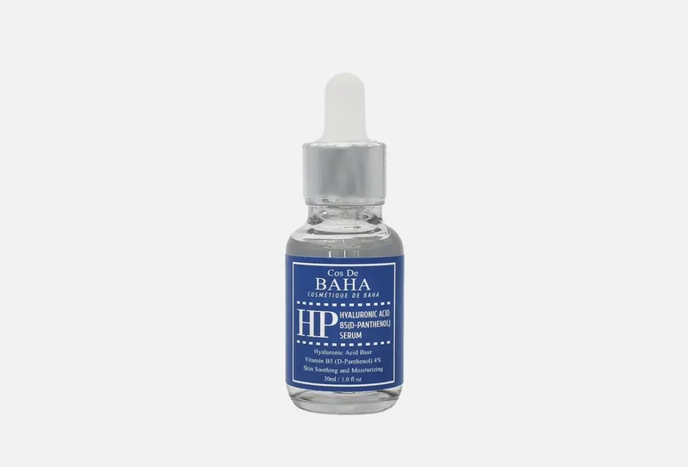 COS DE BAHA Сыворотка с гиалуроновой кислотой и пантенолом HYALURONIC ACID B5 (D-PANTHENOL) SERUM (HP) (30 мл)