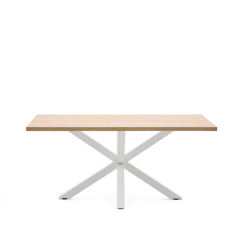 Стол Arya 160x100 белый натуральный