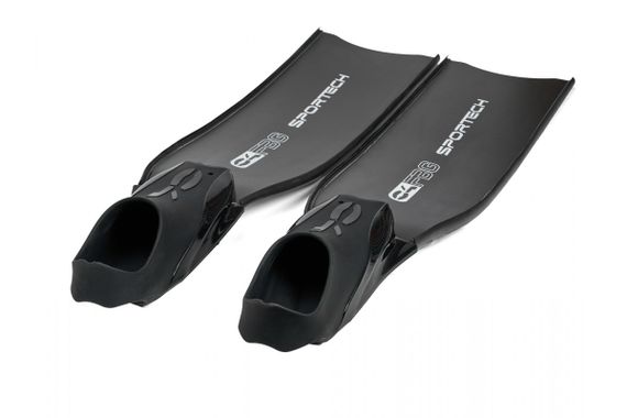 Ласты C4 Carbon Sportech Silicone FBG черный