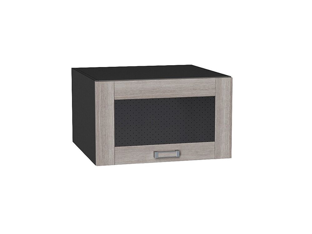 Шкаф верхний горизонтальный остекленный глубокий Лофт