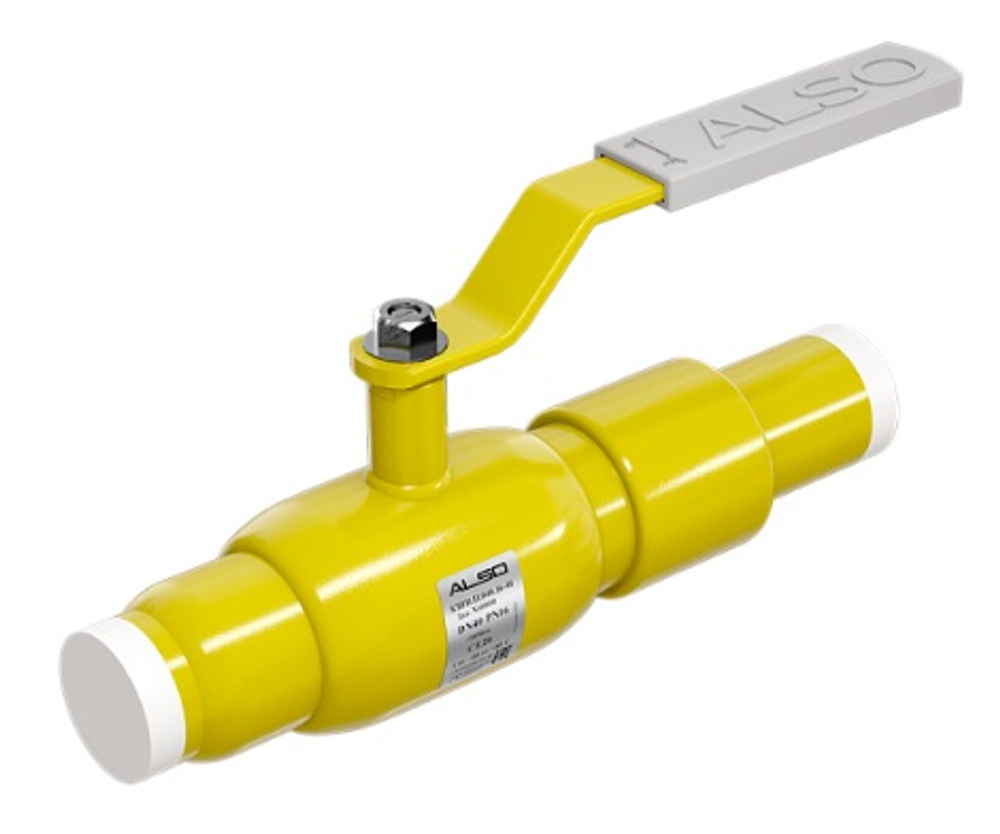 Кран шаровый д/газа ALSO КШИ-100с, РУ16