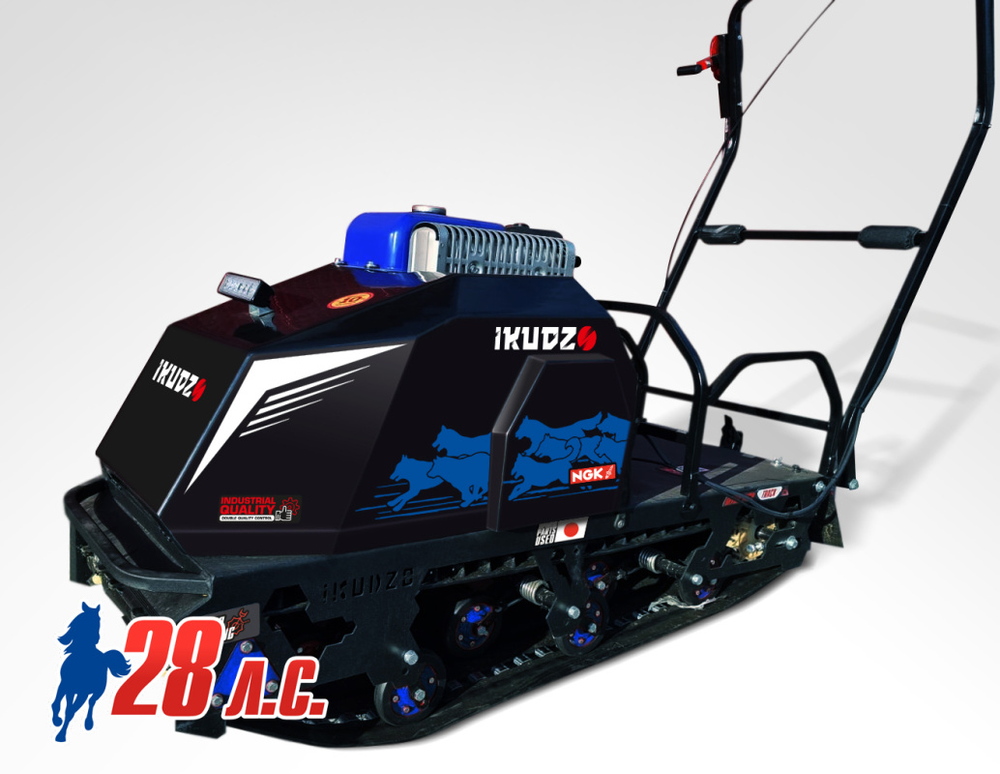 Мотобуксировщик IKUDZO 2.0 LONG 1700/500 ESR28