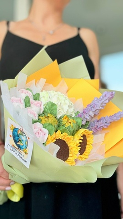 Букет “Подсолнух» S