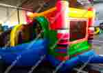 Детский надувной батут "Мир радости" 3,5*3*2,2 м