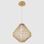 Светильник подвесной Crystal Lux CUADRA SP15W LED GOLD