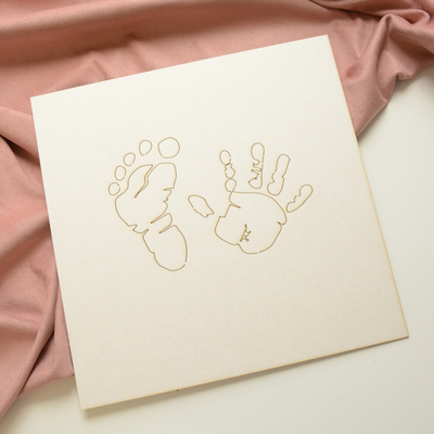 Заготовка для тиснения  "Ножка и ручка", 22см