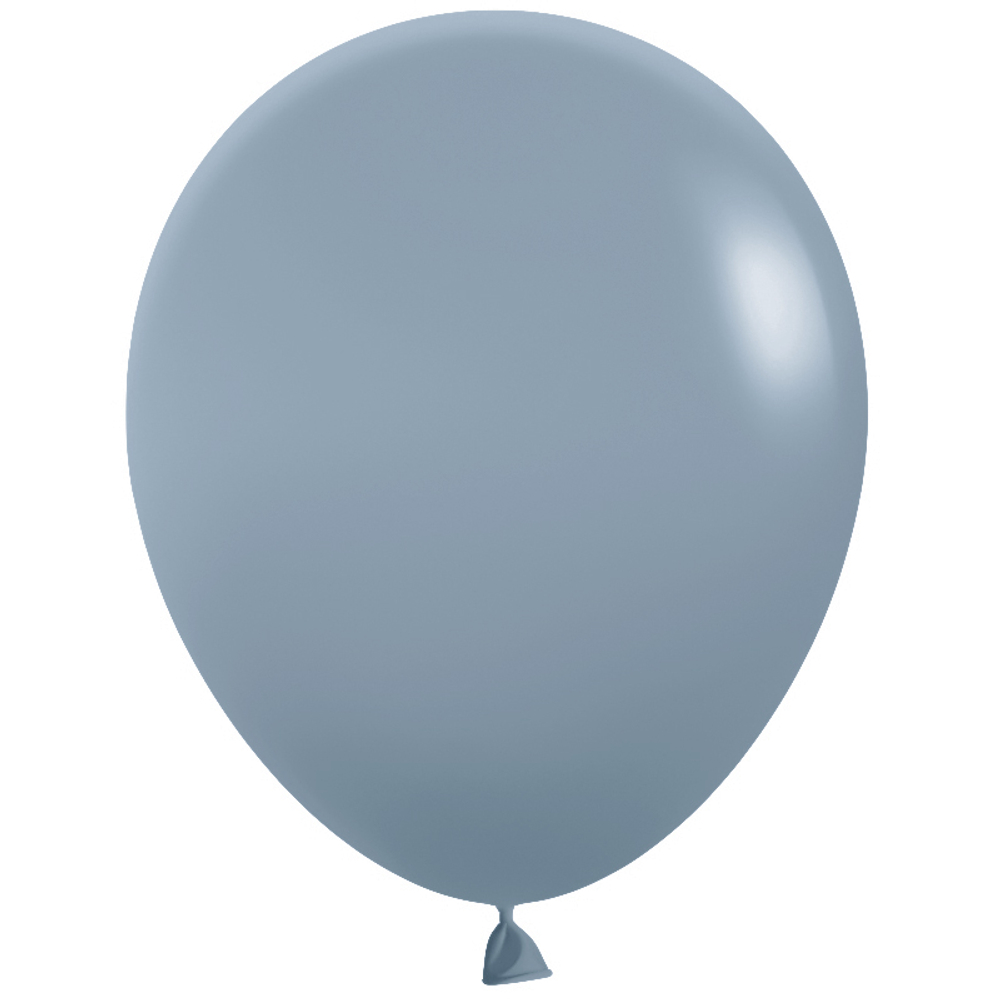 Шар 12" Голубой туман, пастель ретро шаринг