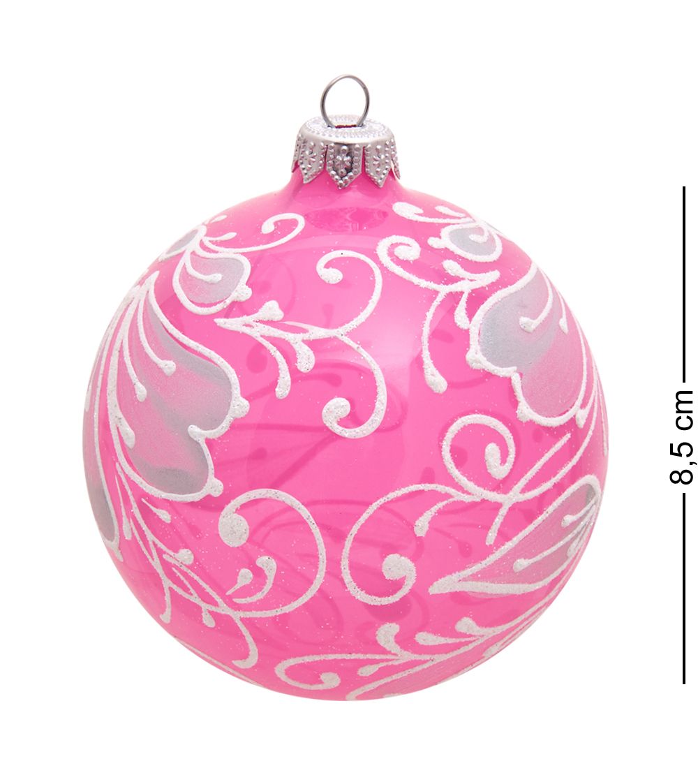 Элита НФШ-1136/4 Ел. украшение Шар «Вьюнок» 85 мм