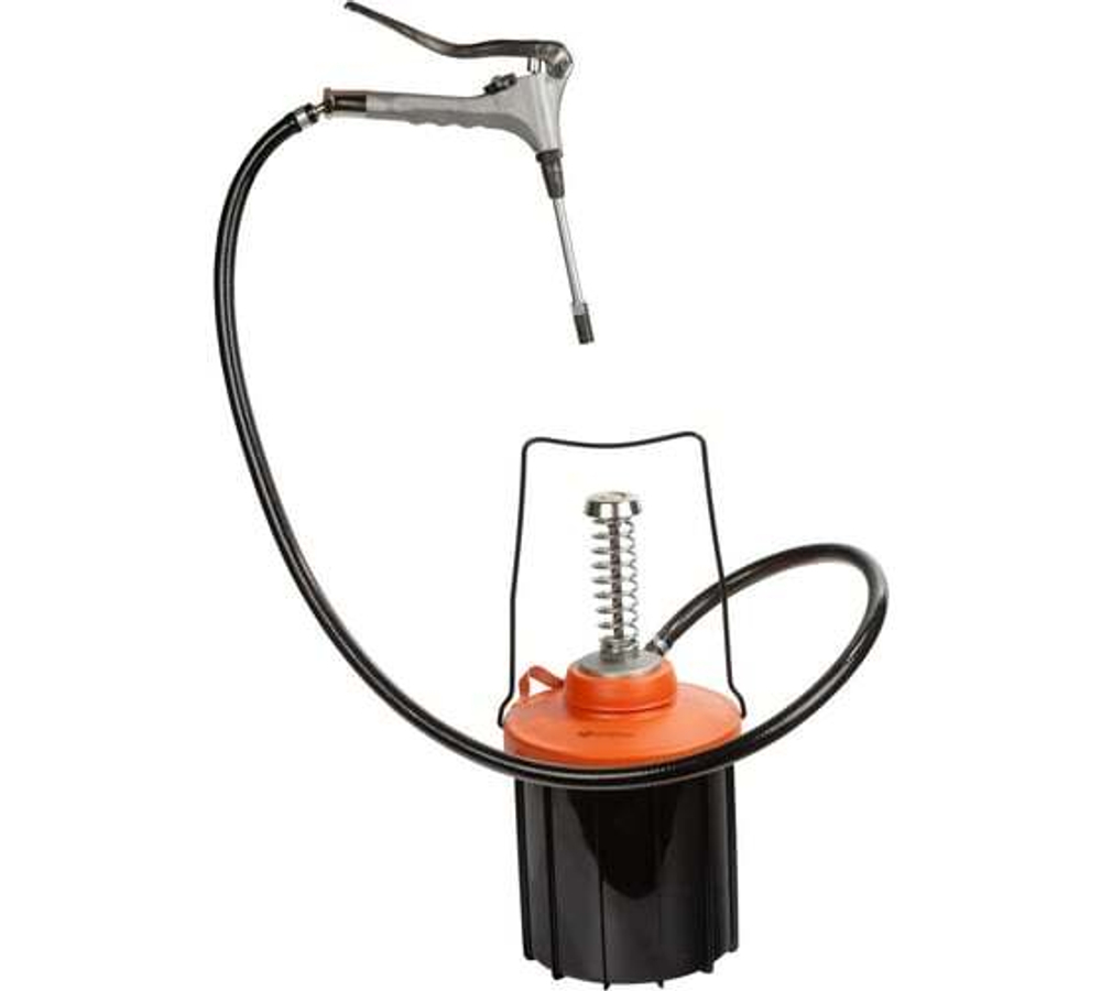 Мобильный ножной солидолонагнетатель высокого давления до 1,25 г/ход