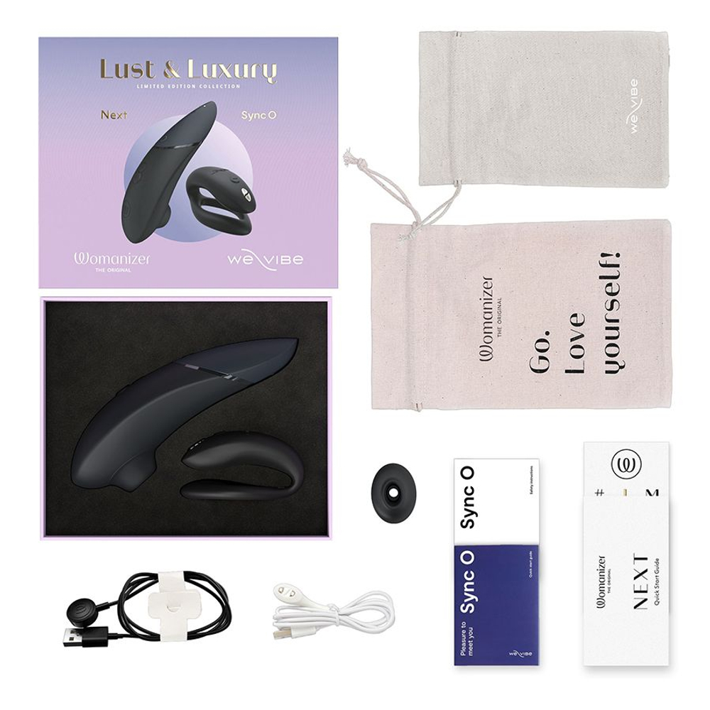 Набор Lust & Luxury: Womanizer Next и We-Vibe Sync O