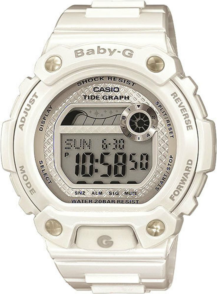 Японские наручные часы Casio Baby-G BLX-100-7E с хронографом