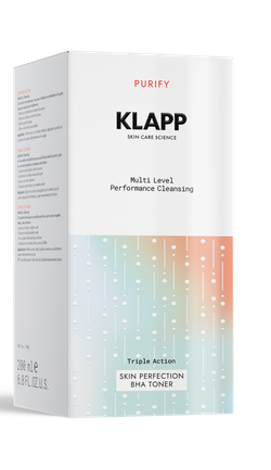 KLAPP Тоник для молодой кожи с BHA - Youth Purify Multi Level Performance Cleansing, 200 мл
