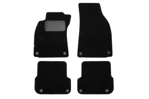 Коврики в салон Klever Premium AUDI A6 АКПП 2004-2008, 2008-2011, седан, 4 шт. (текстиль) Klever.KLEVER03040822110KH