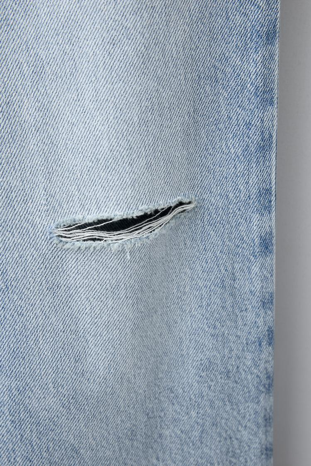 ZARA ДЖИНСЫ RELAXED BAGGY, СИНИЙ