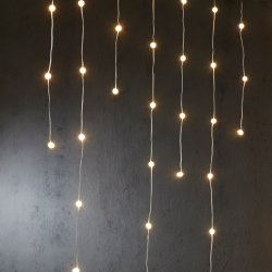 Гирлянда-занавес Luca Lighting Ягодки 300х100см белый свет с таймером