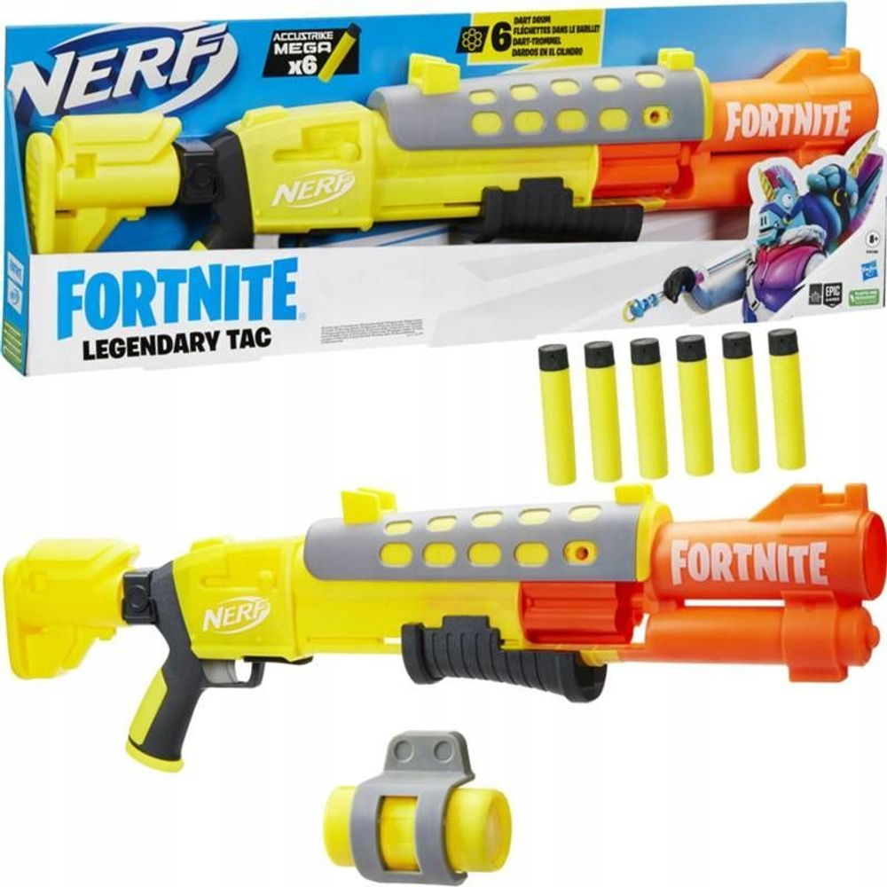 Игрушечное оружие HASBRO Nerf Fortnite Legendary Tac - Бластер Нерф  Легендари Так - Нерф F4169 купить в Москве | Доставка по России.