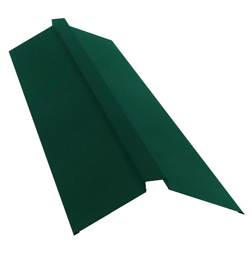 Конек плоский Grand Line Velur X Ral 6005 150х40х150 мм резка
