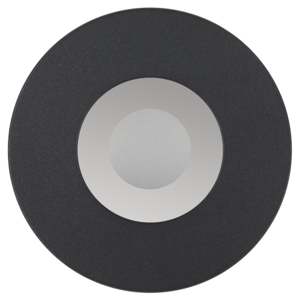 Встраиваемый светильник влагозащищенный ЭРА WR3 BK MR16/GU5.3, IP44, черный | Влагозащищенные встраиваемые светильники