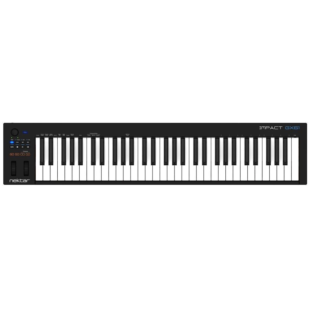 Usb Midi Клавиатура, 61 Клавиш, Вес 4 Кг Nektar Impact Gx61