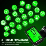 Велокомпьютер беспроводной West Biking YP0702075, 17 функций